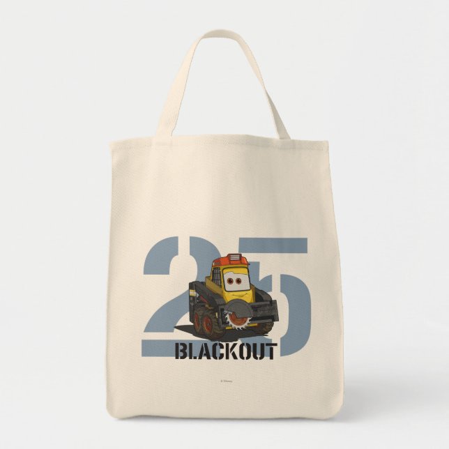 Blackout Character Art Tote Bag (Front)