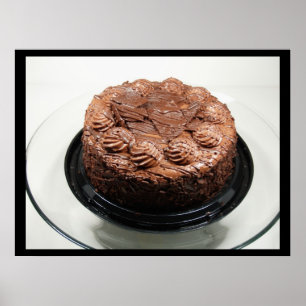 Blackout Chocolate Cake Poster