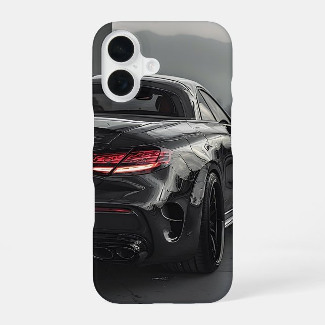 Blackout Coupe Performance iPhone 16 Case (Back)