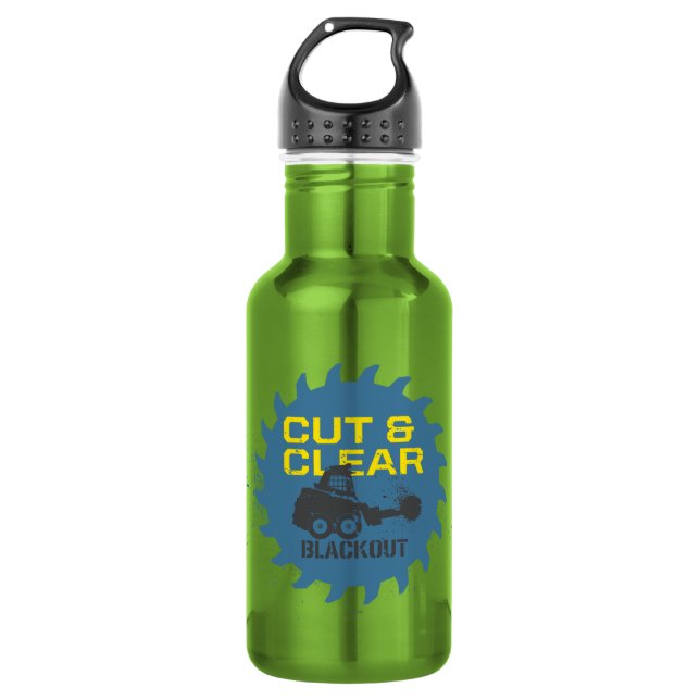 Blackout Cut & Clear 532 Ml Water Bottle (Front)