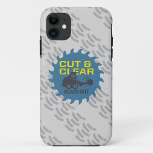 Blackout Cut & Clear iPhone 11 Case