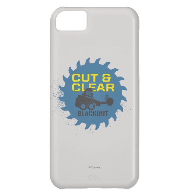 Blackout Cut & Clear Case-Mate iPhone Case (Back)