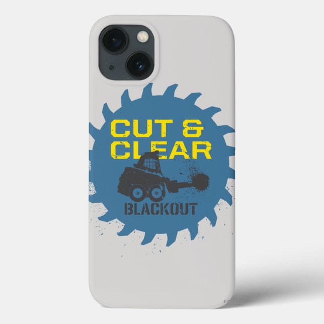 Blackout Cut & Clear Case-Mate iPhone Case (Back)