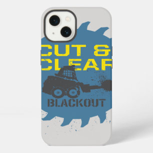 Blackout Cut & Clear iPhone 13 Case