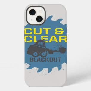 Blackout Cut & Clear iPhone 13 Case
