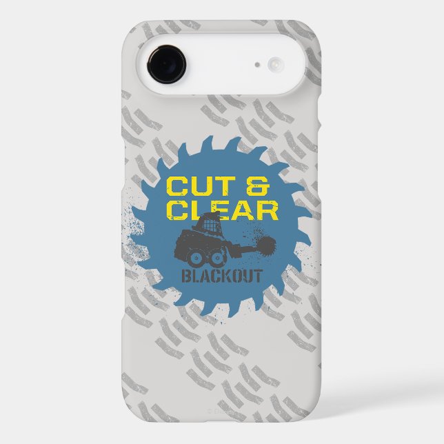 Blackout Cut & Clear iPod Case-Mate Case (Back)