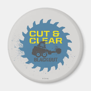 Blackout Cut & Clear Magnet