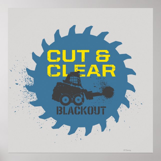 Blackout Cut & Clear Poster (Front)