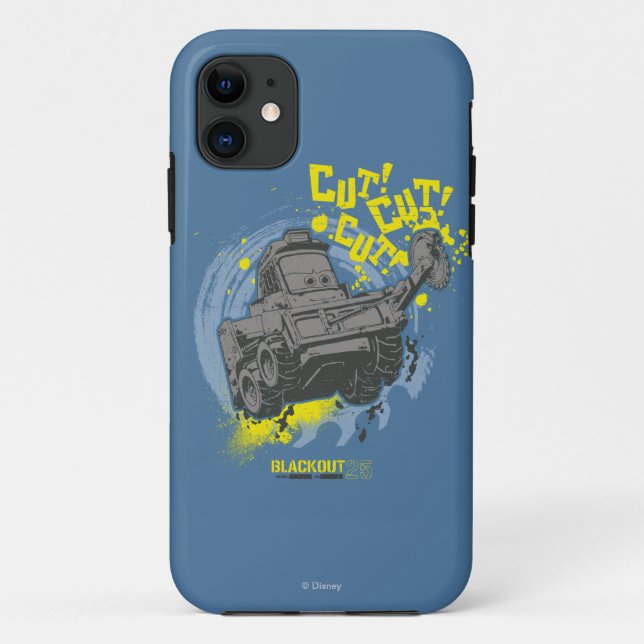 Blackout Cut! Cut! Case-Mate iPhone Case (Back)