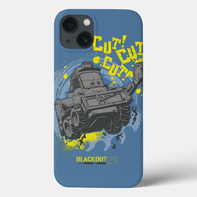 Blackout Cut! Cut! Case-Mate iPhone Case (Back)