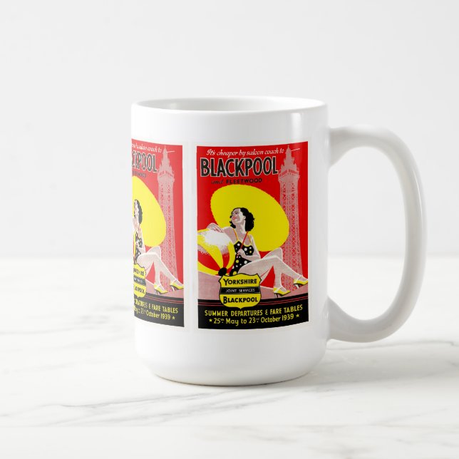 Blackpool Coffee Mug (Right)