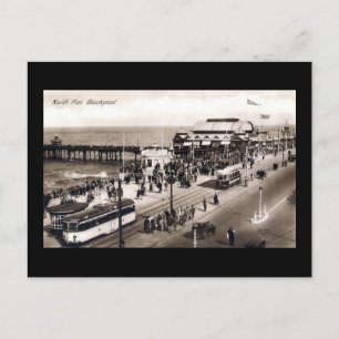 Blackpool, North Pier Postcard