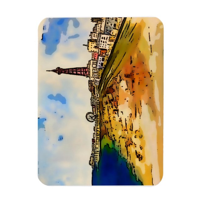 Blackpool Seaside Lancashire     Magnet (Vertical)
