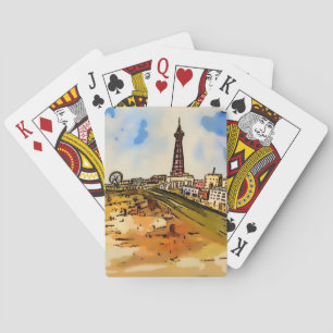 Blackpool Seaside Lancashire Playing Cards