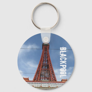 Blackpool Tower And Day Sky Keychain