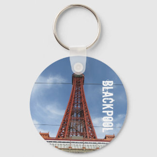 Blackpool Tower And Day Sky  Keychain