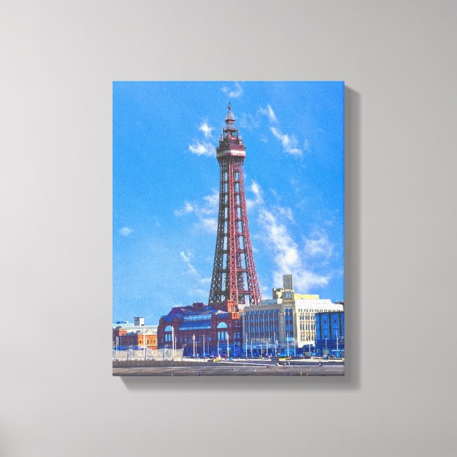 Blackpool Tower Canvas Print (Front)