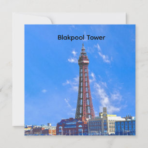 Blackpool Tower Holiday Card