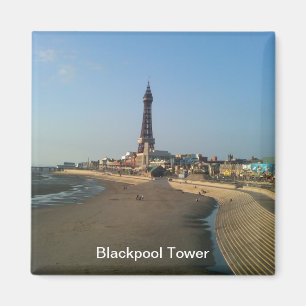 Blackpool Tower in England Magnet