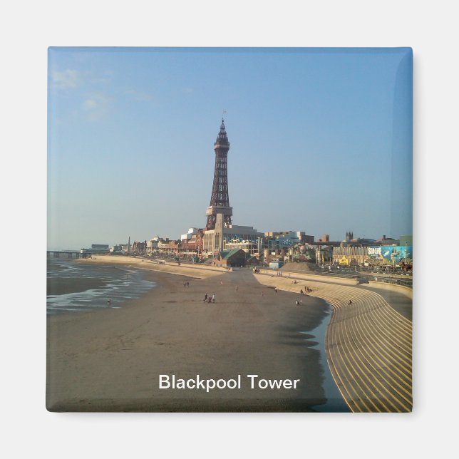 Blackpool Tower in England Magnet (Front)