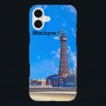 Blackpool Tower iPhone 16 Plus Case<br><div class="desc">Blackpool tower a tourist resort in North West England,  opened to the public on 14 May 1894. Blackpool is a tourist resort in the North West of England in the UK</div>
