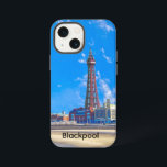 Blackpool Tower iPhone 13 Mini Case<br><div class="desc">Blackpool tower a tourist resort in North West England,  opened to the public on 14 May 1894. Blackpool is a tourist resort in the North West of England in the UK</div>