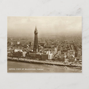 Blackpool Tower - Old Postcard