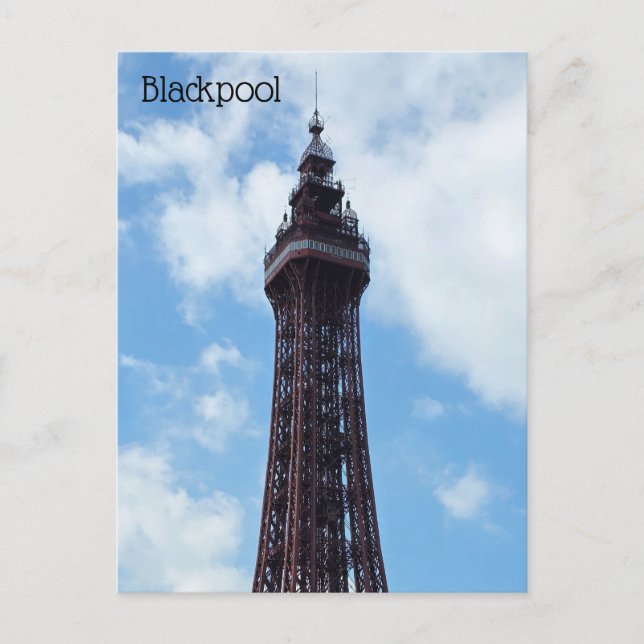 Blackpool Tower Postcard (Front)