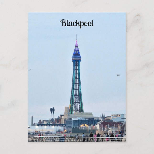 Blackpool Tower Postcard (Front)