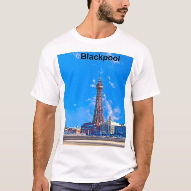 Blackpool Tower  T-Shirt (Front)
