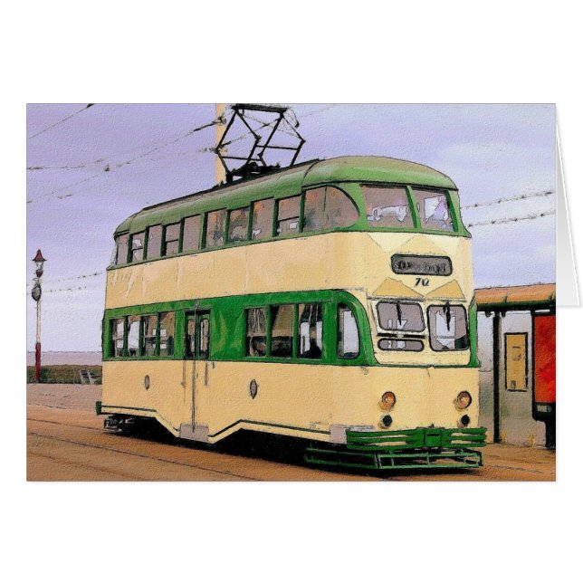 Blackpool Tram (Front Horizontal)