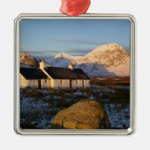 Blackrock Cottage, Glencoe, Highlands, Scotland 3 Metal Ornament