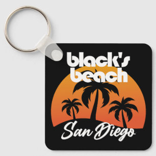 Black's Beach,San Diego Keychain