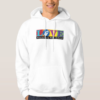 Blacksburg New School Adult Pullover Hoodie