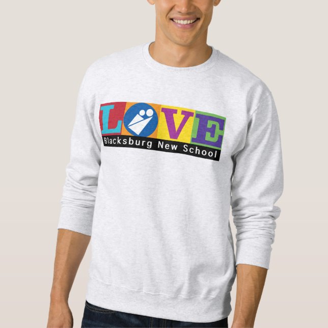 Blacksburg New School Basic Sweatshirt (Front)