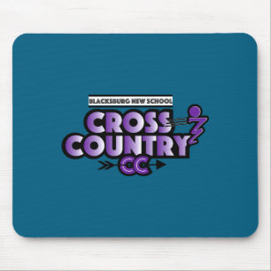 Blacksburg New School Cc Running Club Long Sleeve Mouse Pad