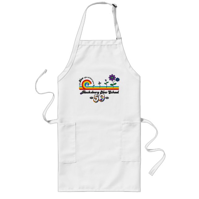 Blacksburg New School Celebrates 50th Apron (Front)