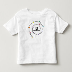 Blacksburg New School Colour Spiral T-shirt Toddle