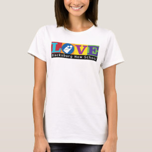 Blacksburg New School Merch Adult T-shirt