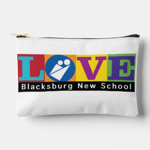 Blacksburg New School Zipper Pouch
