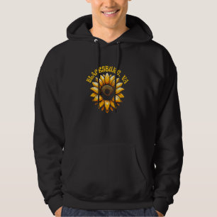 Blacksburg Virginia USA Sunflower Design Hoodie