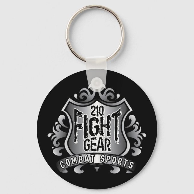 blackshirtshieldbg keychain (Front)