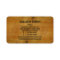 Blacksmith Antique Brushed Business Card