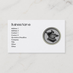 Blacksmith Business Cards