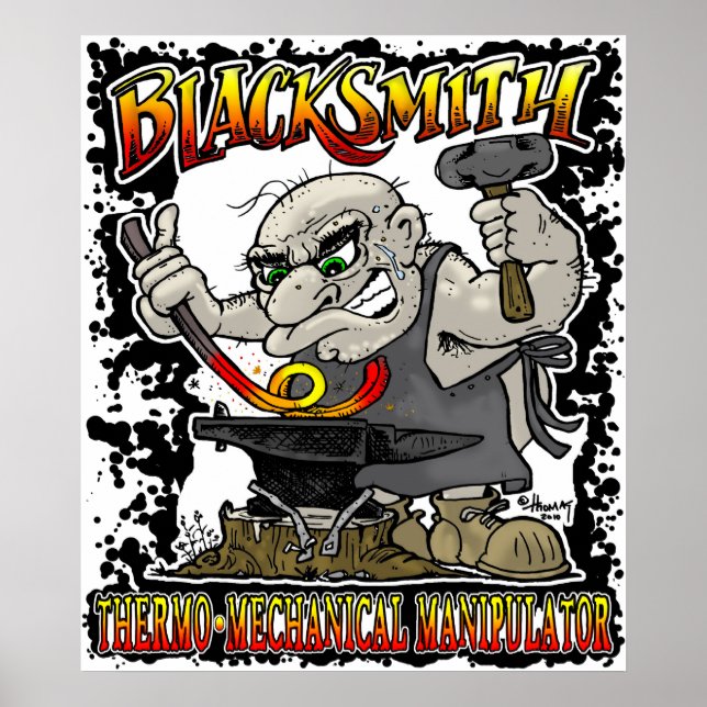 Blacksmith Forge Poster (Front)