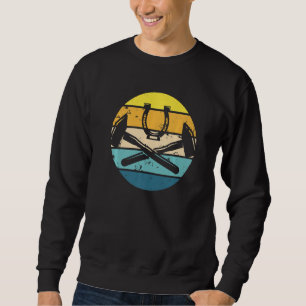 Blacksmith Forging Hammers Horseshoe Metal Smith Sweatshirt