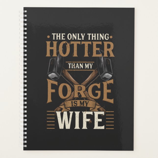 Blacksmith - Hotter Than My Forge Planner (Front)