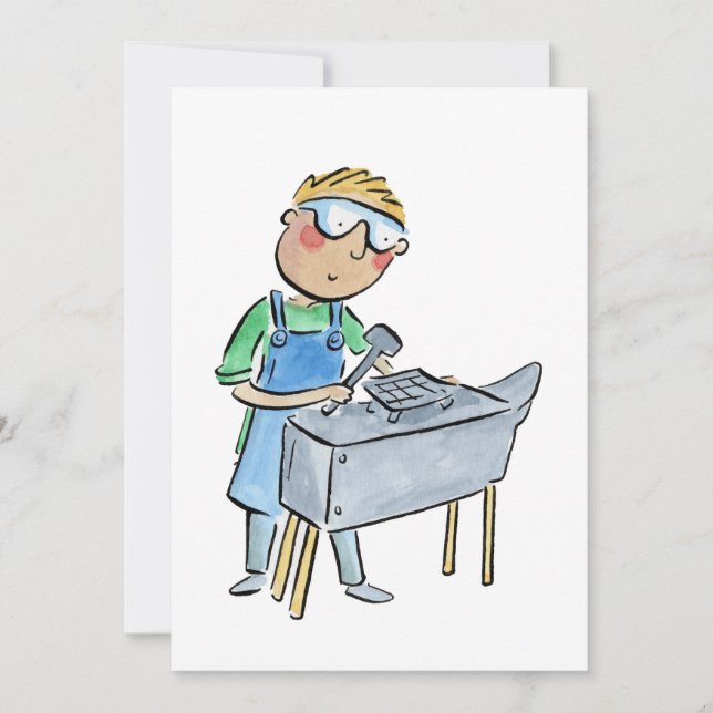 Blacksmith Invitation (Front)