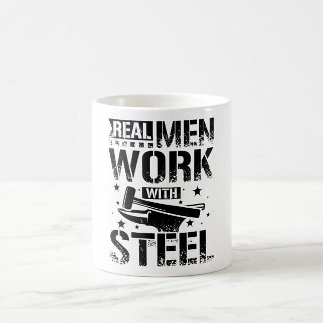 Blacksmith Men Coffee Mug (Center)