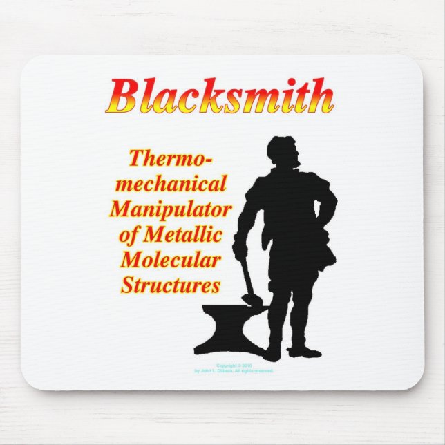 Blacksmith Mouse Pad (Front)